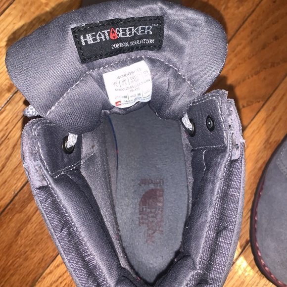 Gray Suede Boots - Picture 5 of 6